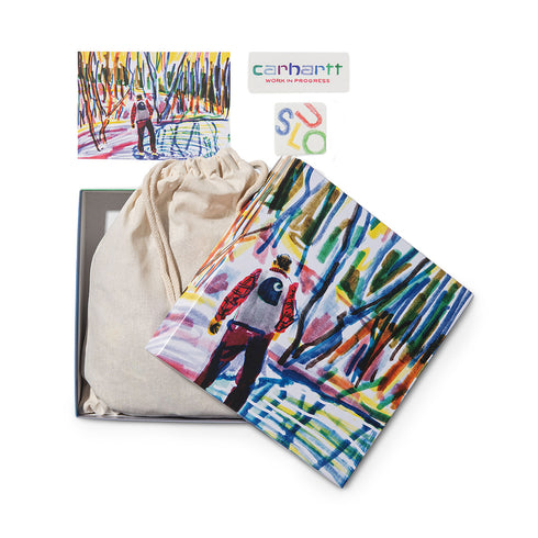 Carhartt WIP Ollie Mac Icy Lake Puzzle Multicolor I032713.1X8.XX.06 Degli Uberti